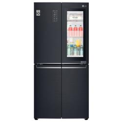 Холодильник трехкамерный LG GC-Q22FTBKL, черный