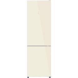 Отдельностоящий холодильник с инвертором Weissgauff WRK 2000 D Full NoFrost Inverter Beige Glass