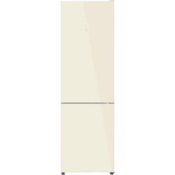 Отдельностоящий холодильник с инвертором Weissgauff WRK 2000 D Full NoFrost Inverter Beige Glass