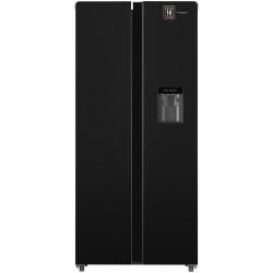 Отдельностоящий холодильник с инвертором и подачей воды Weissgauff WSBS 600 XB NoFrost Inverter Water Dispenser
