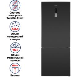 Холодильник Maunfeld MFF1857NFSB