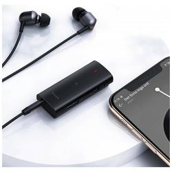 Беспроводной адаптер для наушников Baseus BA03 Immersive Virtual 3D Bluetooth Receiver Черный NGBA03-01