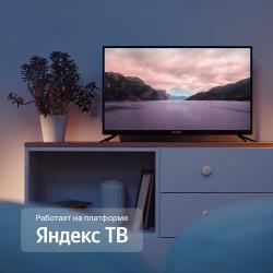32” Телевизор Tuvio Full HD DLED на платформе YaOS, STV-32FDFBK2R, черный