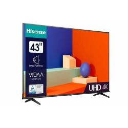 Телевизор HISENSE 43A6K 43" UHD 3840x2160, черный