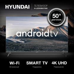 LED-телевизор (HYUNDAI H-LED50BU7006 Android UHD SMART Безрамочный)
