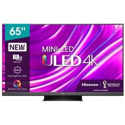 65" Телевизор Hisense 65U8HQ (4K Ultra HD 3840x2160, Smart TV) темно-серый