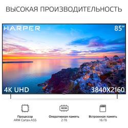 Телевизор Harper 85U750TS