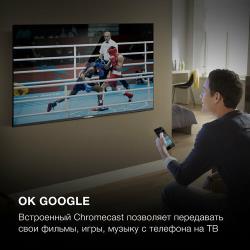 Hyundai H-LED55BU7006 Android TV Frameless black 4K Ultra HD .