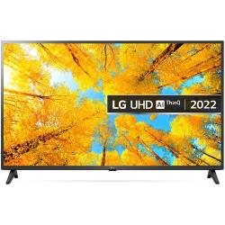 Телевизор LG 43UQ75006LF, 43" (108 см), 3840 x 2160, 4K, 16:9, SmartTV, WiFi, черный