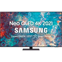 55" Телевизор Samsung QE55QN87AAU QLED, HDR (2021),