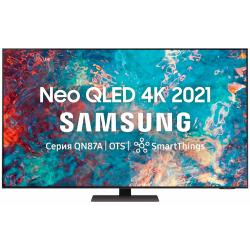 65" Телевизор Samsung QE65QN87AAU 2021 IPS RU, черный
