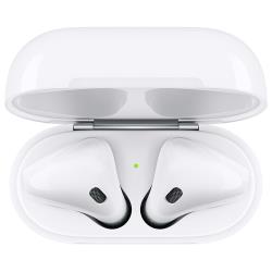 Беспроводные наушники Apple AirPods 2 с зарядным футляром MV7N2