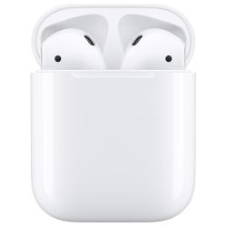 Беспроводные наушники Apple AirPods 2 с зарядным футляром MV7N2