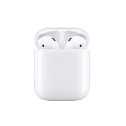 Беспроводные наушники Apple AirPods 2 с беспроводным зарядным футляром MRXJ2