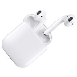 Беспроводные наушники Apple AirPods 2 с зарядным футляром MV7N2, Lightning, белый