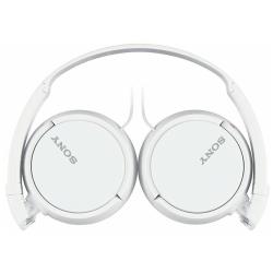 Наушники Sony MDR-ZX110AP, mini jack 3.5 mm, white