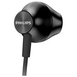 Наушники Philips TAUE100 RU, mini jack 3.5 mm, чёрный