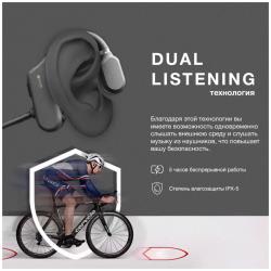 Спортивные наушники с открытым ушным каналом ZDK OPENEAR DUET Синие