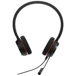 Компьютерная гарнитура Jabra EVOLVE 20 MS Stereo USB-А, черный