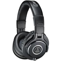 Наушники полноразмерные AUDIO-TECHNICA ATH-M40X кабель 3 метра, чёрные