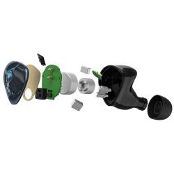 Noble Audio FoKus Mystique blue / black - беспроводные внутриканальные tws наушники, чёрно-синие