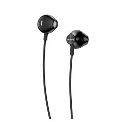 Наушники Philips TAUE100BK / 00, 3.5 мм, вкладыши, черный