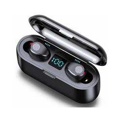 Наушники беспроводные  /  наушники сенсорные с powerbank  /  наушники F9 вакуумные