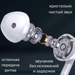 Наушники проводные  /  Alessandro  /  Вкладыши Jack 3,5  /  Гарнитура для Айфон и Андроид  /  Премиум Качество
