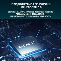 Беспроводные наушники, гарнитура bluetooth 5 (блютуз) с микрофоном для телефона