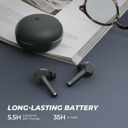 Bluetooth-гарнитура Soundpeats TWS Mac Black
