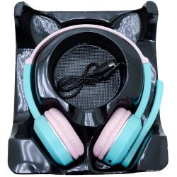 Наушники накладные с микрофоном (черные) Just for fun гарнитура беспроводная  /  usb  /  на голову