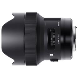 Объектив Sigma AF 14mm f / 1.8 DG HSM Art Canon EF, черный