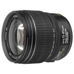 Объектив Canon EF-S 15-85mm f / 3.5-5.6 IS USM, черный