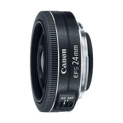 Объектив Canon EF-S 24mm f / 2.8 STM, черный