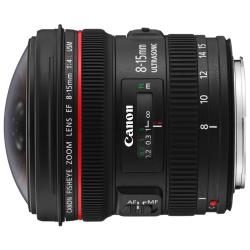 Объектив Canon EF 8-15mm f / 4.0L Fisheye USM