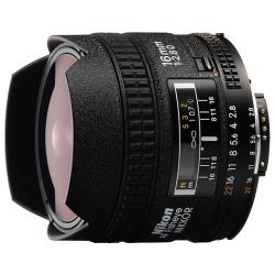 Объектив Nikon 16mm f / 2.8D AF Fisheye-Nikkor