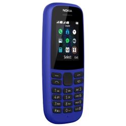 Телефон Nokia 105 SS (2019), 1 SIM, синий