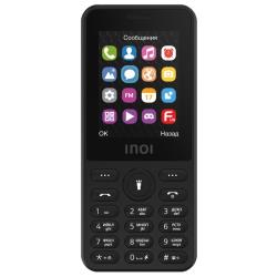 Сотовый телефон INOI 249 черный (2*SIM, 2,4",320х240,2500мАч, mSD до 16Gb,0.08Мп, FM-приёмник, фонарик)