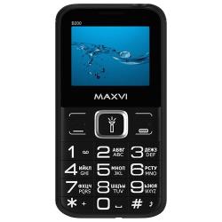 Телефон MAXVI B200, 2 SIM, черный
