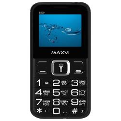 Телефон MAXVI B200, 2 SIM, черный