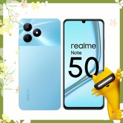 Смартфон realme Note 50 4 / 128 ГБ RMX3834, Полуночный черный