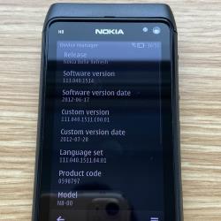 Смартфон Nokia N8, 1 SIM, черный