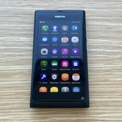 Смартфон Nokia N9, 1 micro SIM, черный