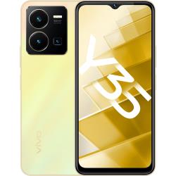 Смартфон vivo Y35 4 / 128 ГБ RU, Dual nano SIM, золотой рассвет