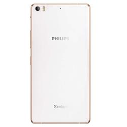 Смартфон Philips Xenium X818, 2 SIM, белый / шампань