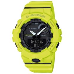 Наручные часы CASIO G-Shock GBA-800-9A, черный, желтый