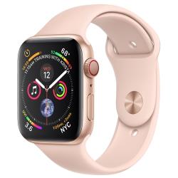 Умные часы Apple Watch Series 4 GPS + Cellular 44мм Stainless Steel Case with Sport Band