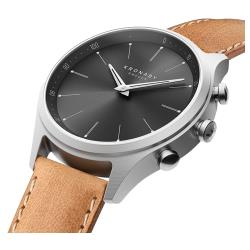 Умные часы Kronaby Sekel (leather strap) 41мм