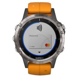 Умные часы Garmin Fenix 5 Plus Sapphire титановый