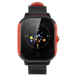 Детские умные часы Smart Baby Watch GW700S  /  FA23, красно-черные